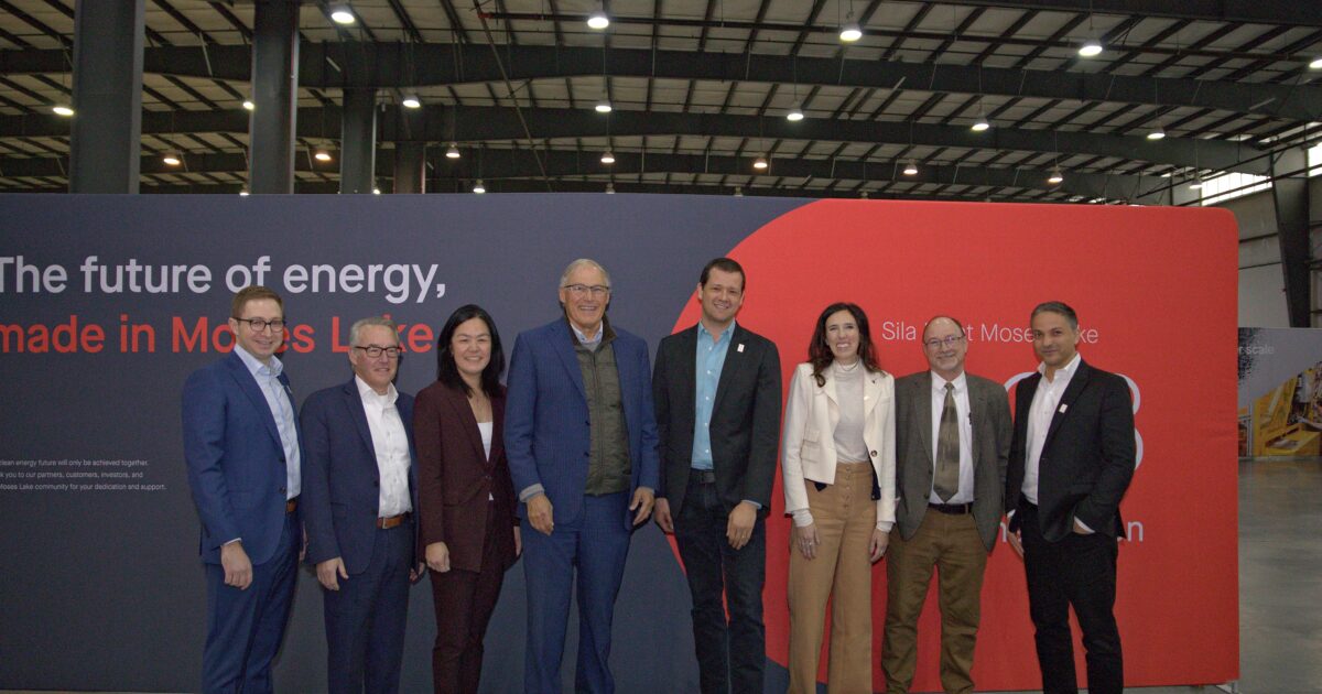 Sila Begins the BuildOut of its Moses Lake Plant for 2025 Production…